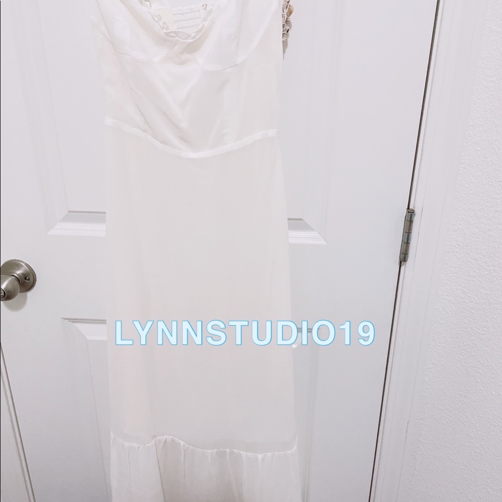 🤍Reformation Nikita Dress Ivory - Picture 5 of 7